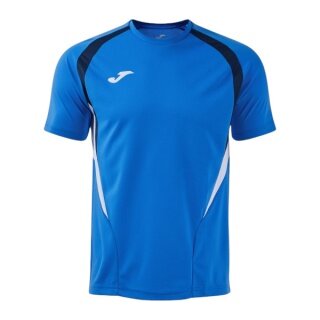 Joma Sport T-shirt Championship 20 (high wearing comfort, recycled polyester) royal blue/dark blue men's