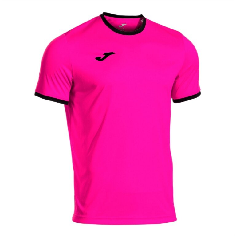 Joma Sport T-shirt Combi Premium (100% Polyester, breathable) neon pink men's