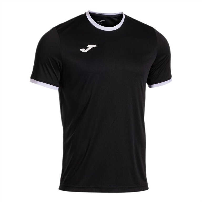 Joma Sport T-shirt Combi Premium (100% Polyester, breathable) black/white men's