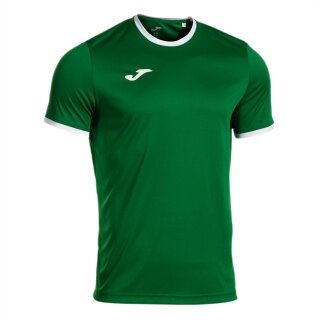 Joma Sport T-shirt Combi Premium (100% Polyester, breathable) green/white men's