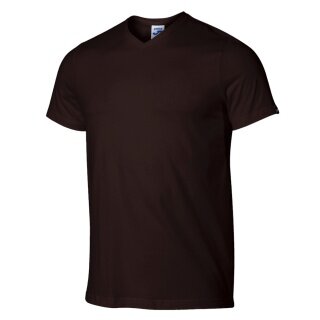 Joma Sports T-Shirt Short Sleeve Versailles (V-Neck) Brown Men's