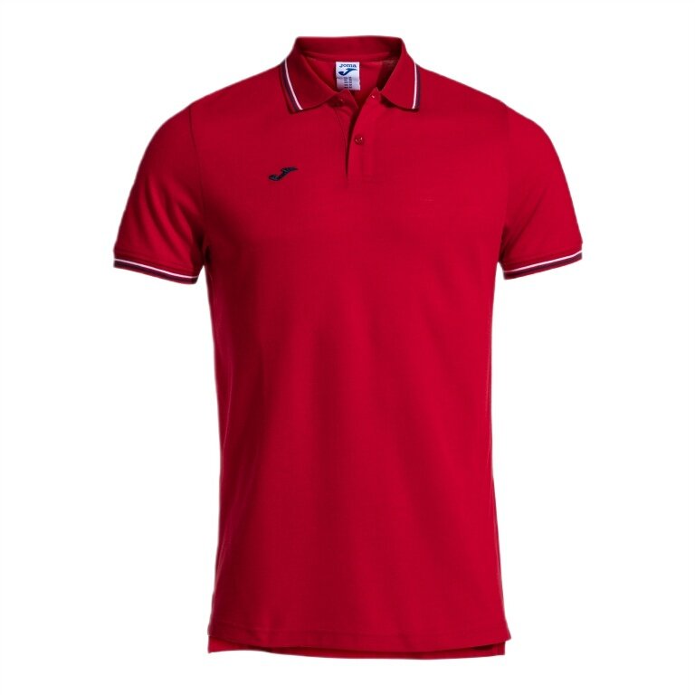 Joma Sport Polo Comfort Classic (breathable, comfortable) red men's