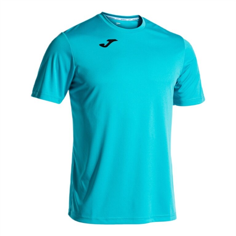 Joma Sport T-shirt Combi (100% Polyester) blue men's