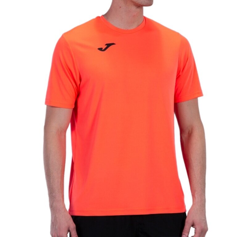 Joma Sport T-shirt Combi (100% Polyester) neon red Men's