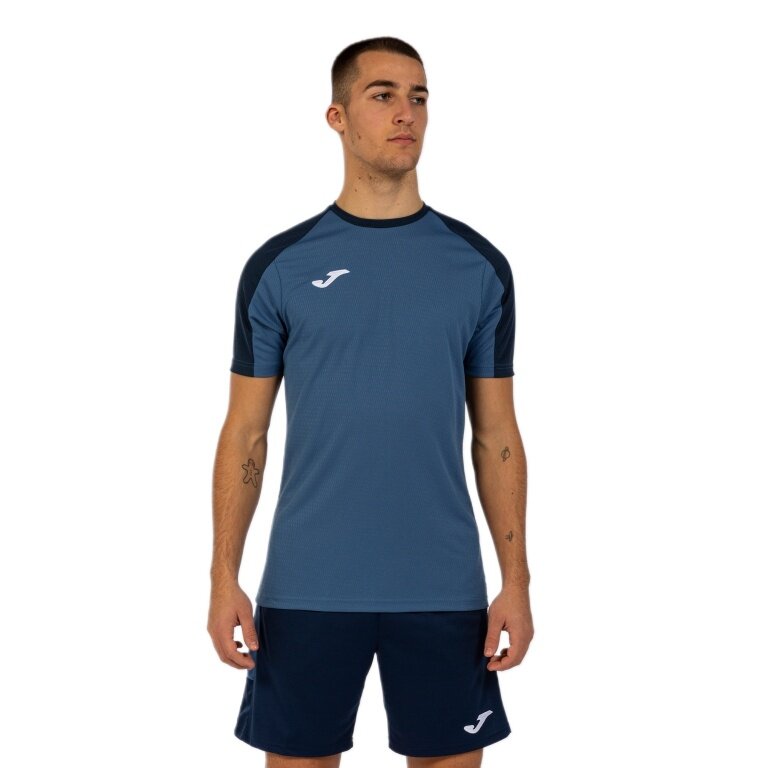 Joma Eco Championship Sports T-Shirt (light, breathable) blue/navy blue men's