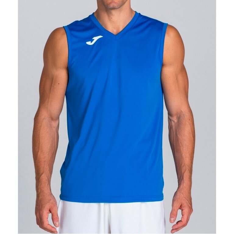 Joma Sport Tank Top Combi (V-neck) royal blue Men