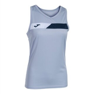 Joma Tennis Tank Court Sleeveless (optimal freedom of movement) sky blue/navy blue ladies