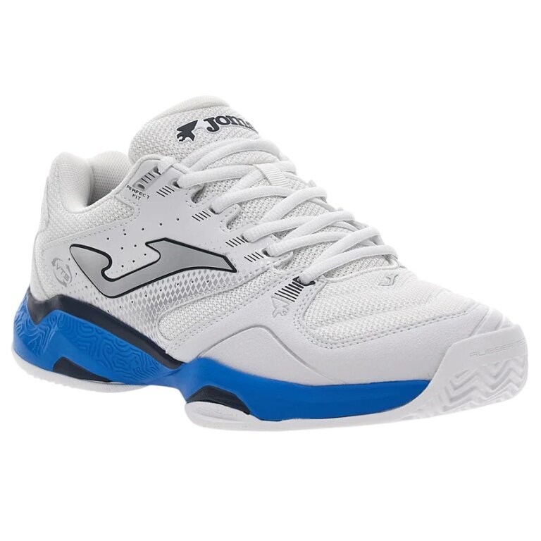 Joma Tennis Shoes Master 1000 Clay/Sand Court/Stability White/Royal Men's