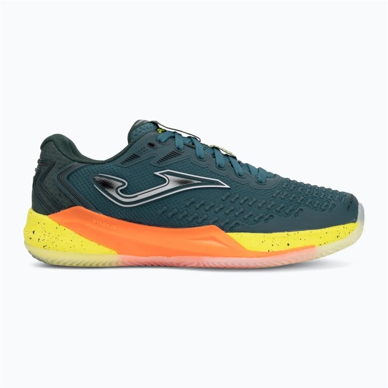 Joma Tennis Shoes Rapid 2617 Clay/Sand Court Petrol Green Men's
