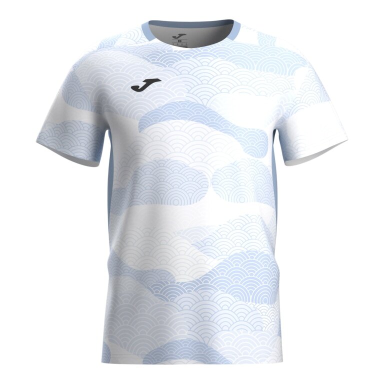 Joma Tennis T-shirt Challenge White/Blue Men's