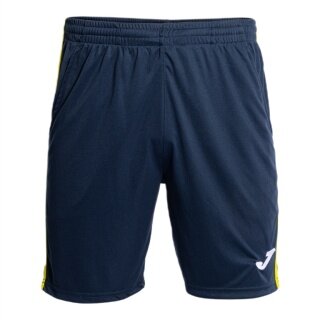 Joma Tennis Shorts Bermuda Open III navy blue/yellow men's
