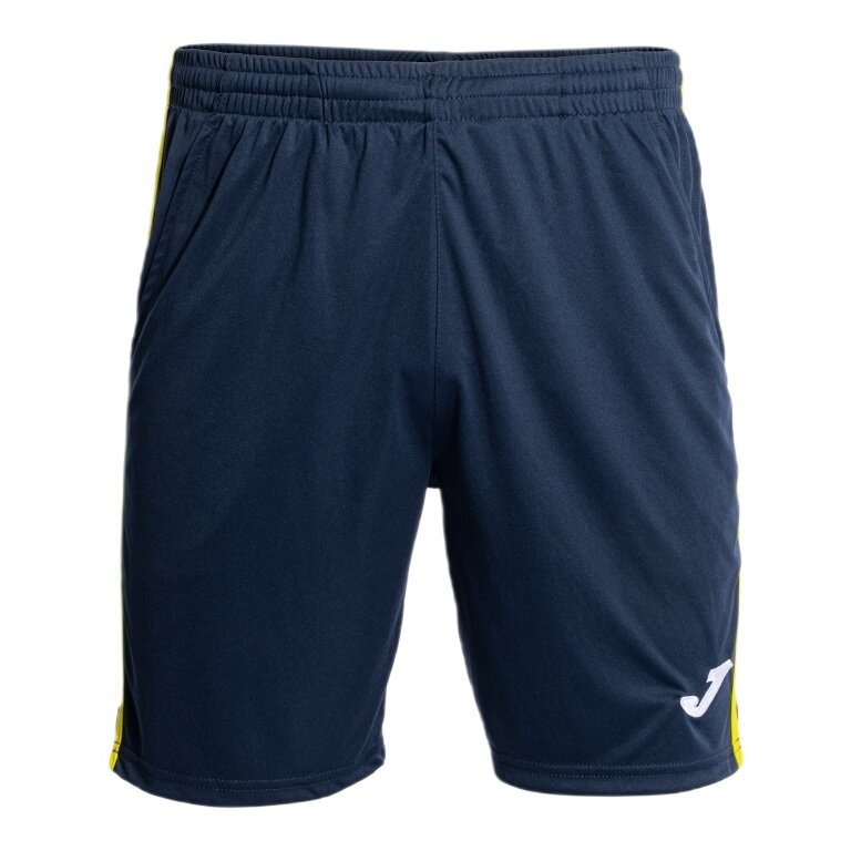 Joma Tennis Shorts Bermuda Open III navy blue/yellow men's