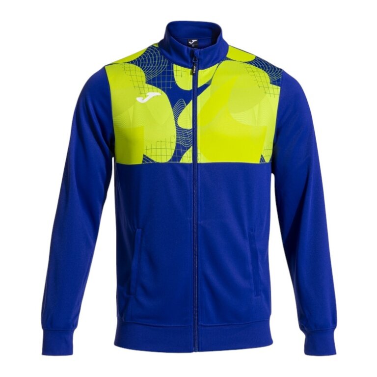 Joma Tennis Jacket Court blue/yellow men's