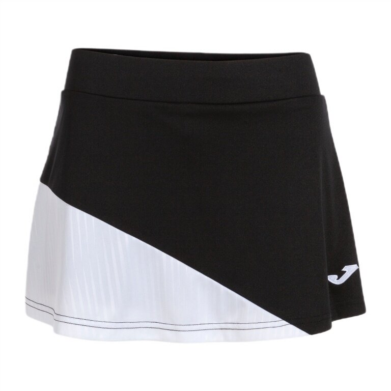 Joma Tennis Skirt Montreal (with inner shorts, optimal freedom of movement) black/white ladies