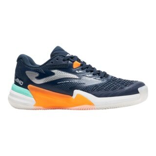 Joma tennis shoes Roland 2603 clay/sand court/cushioning 2026 navy blue/orange men's