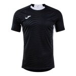 Joma Training T-shirt Kick Pro (elastic material, lightweight, breathable) black/white men's