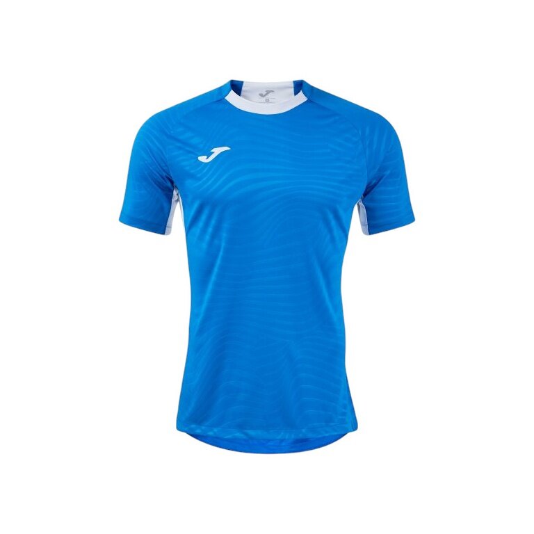 Joma Training T-shirt Kick Pro (elastic material, lightweight, breathable) royal blue/white men's