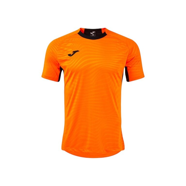 Joma Training T-shirt Kick Pro (elastic material, lightweight, breathable) orange/black men's