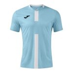 Joma Proteam III Training T-shirt (V-neck, lightweight, breathable) sky blue/white men's