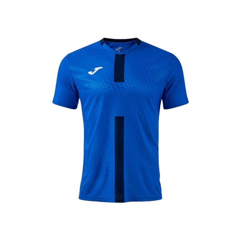 Joma Proteam III Training T-shirt (V-neck, lightweight, breathable) royal blue/navy blue men's