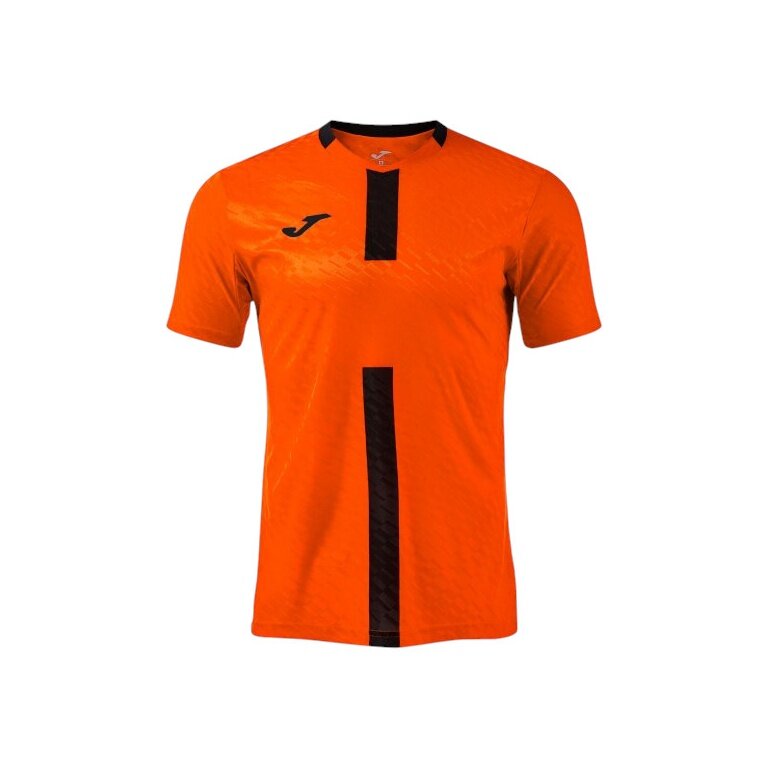 Joma Proteam III Training T-Shirt (V-neck, lightweight, breathable) orange/black men's