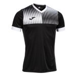 Joma Training T-shirt Eco Supernova (V-neck, lightweight, comfortable) black/white men's