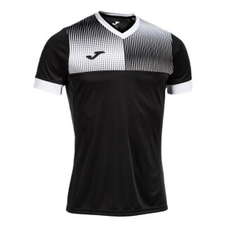 Joma Training T-shirt Eco Supernova (V-neck, lightweight, comfortable) black/white men's