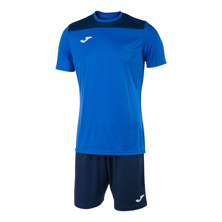 Joma tracksuit (shorts and short-sleeved shirt) Phoenix III set royal blue/navy blue men's