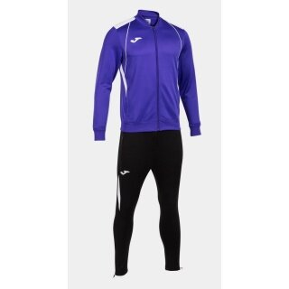 Joma Tracksuit Championship VII (Jacket and Trousers) Purple/White/Black Men