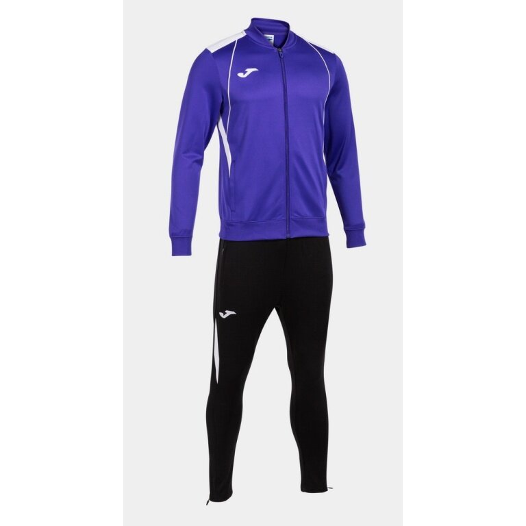 Joma Tracksuit Championship VII (Jacket and Trousers) Purple/White/Black Men
