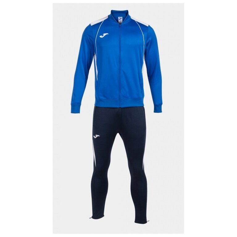 Joma Tracksuit Championship VII (Jacket and Trousers) royal blue/white/navy blue Men