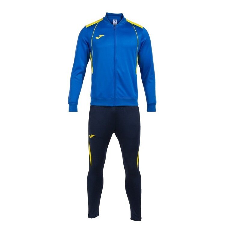 Joma Tracksuit Championship VII (Jacket and Trousers) royal blue/yellow/navy blue Men