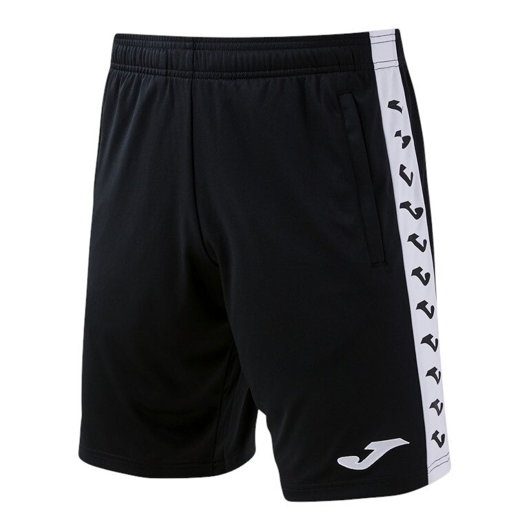 Joma Bermuda Heroic Training Trousers (100% Polyester, with side pockets) short black/white men's