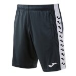 Joma Bermuda Heroic Training Trousers (100% Polyester, with side pockets) short anthracite grey/white men's
