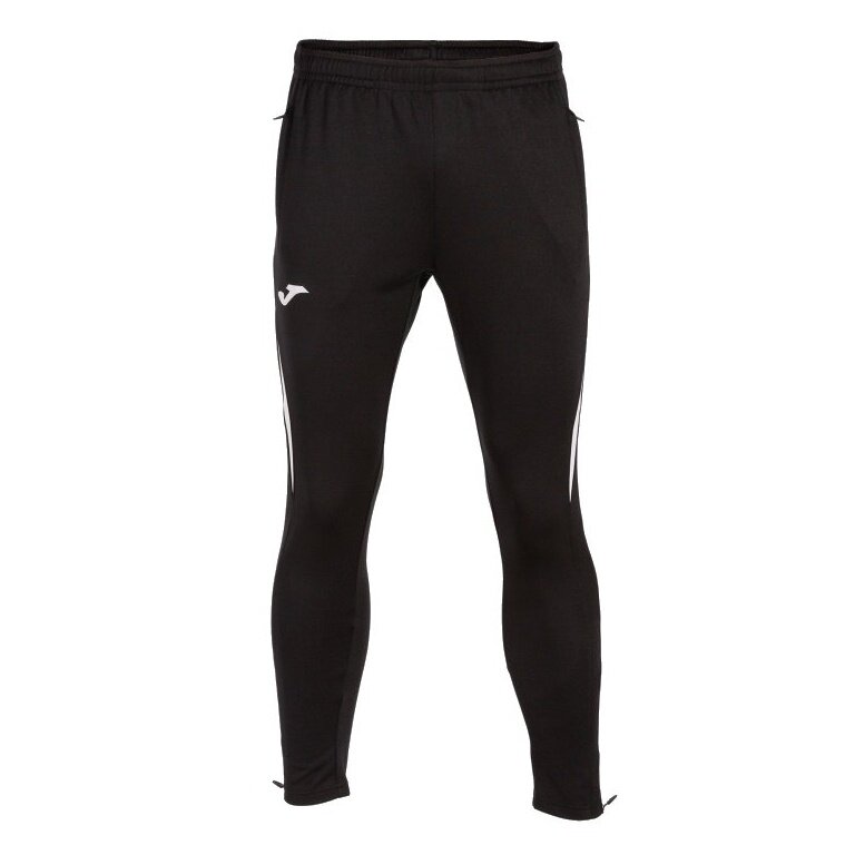 Joma Training Pants Championship VII (100% Polyester) long black/white Men