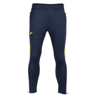 Joma Training Pants Championship VII (100% Polyester) long navy/yellow Men