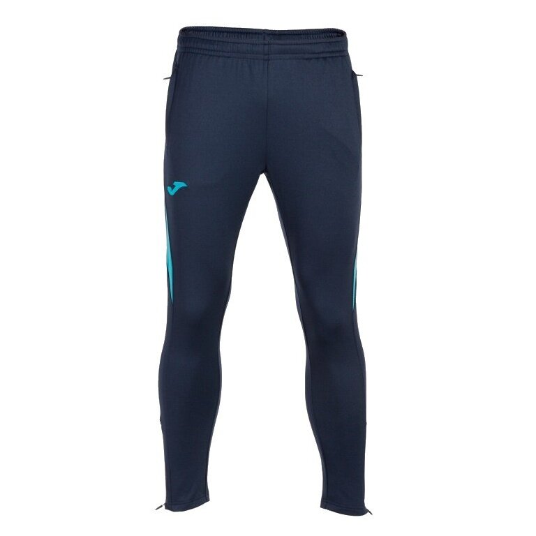 Joma Training Pants Championship VII (100% Polyester) long navy/turquoise Men