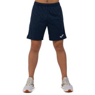 Joma Eco Championship Bermuda Training Trousers (optimal freedom of movement, elastic waistband with drawstring) short navy blue/blue men's