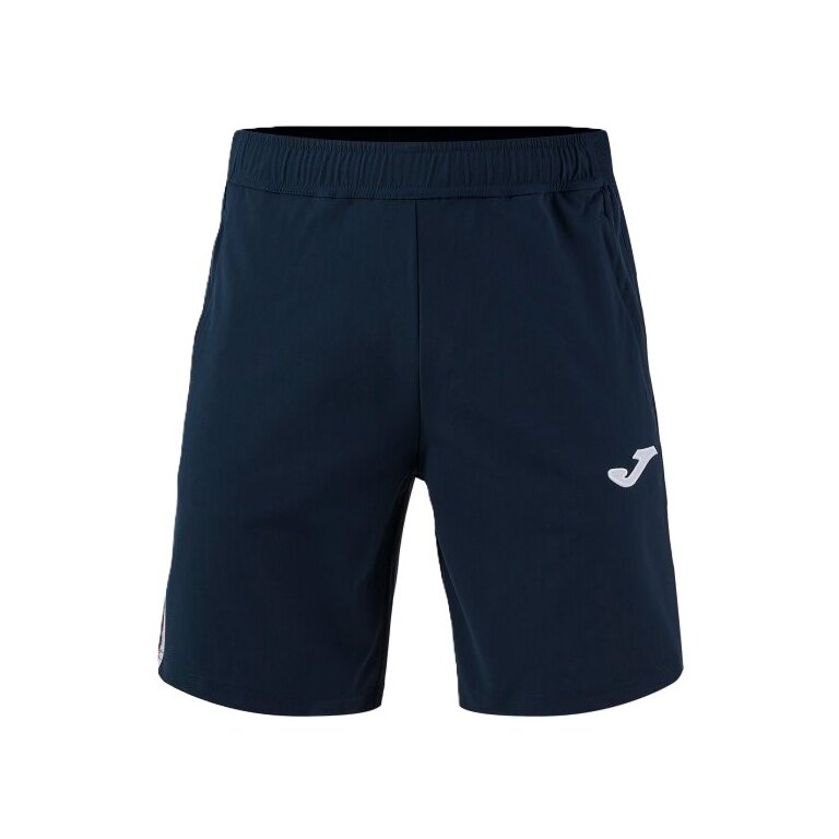 Joma Toledo II Training Shorts (100% Polyester) dark blue/red Men's