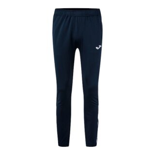 Joma Toledo II Training Trousers (Side Pockets with Zipper) Long Dark Blue/Turquoise Men's