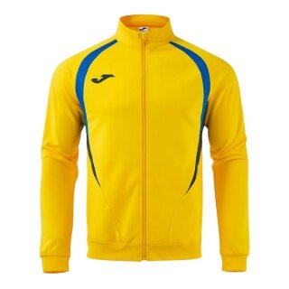 Joma Championship 20 Training Jacket (breathable, comfortable, recycled polyester) yellow/royal blue men's