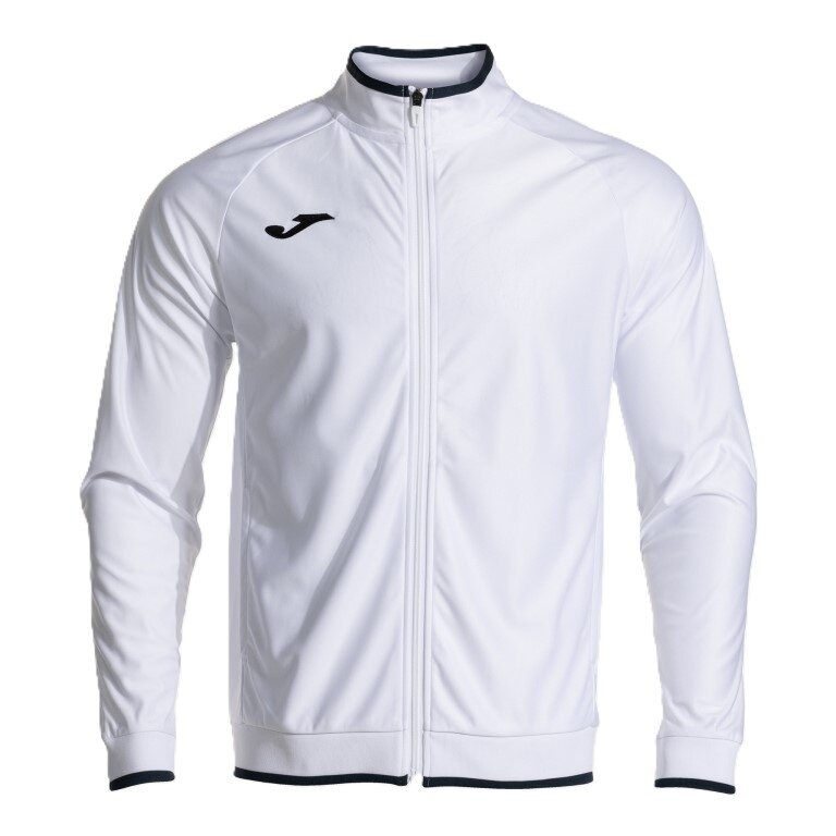 Joma Training Jacket Combi Premium (with side pockets, breathable functional material) white/navy men's