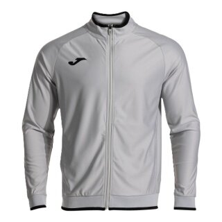 Joma Training Jacket Combi Premium (with side pockets, breathable functional material) grey men's