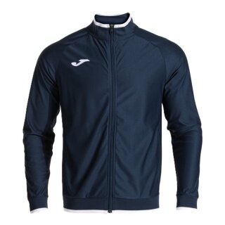 Joma Training Jacket Combi Premium (with side pockets, breathable functional material) navy/white men's