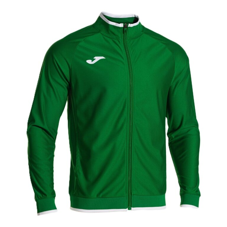 Joma Training Jacket Combi Premium (with side pockets, breathable functional material) green/white men's
