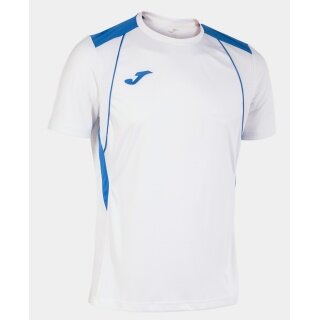 Joma Sport T-shirt Championship VII (light, breathable) white/royal blue Men