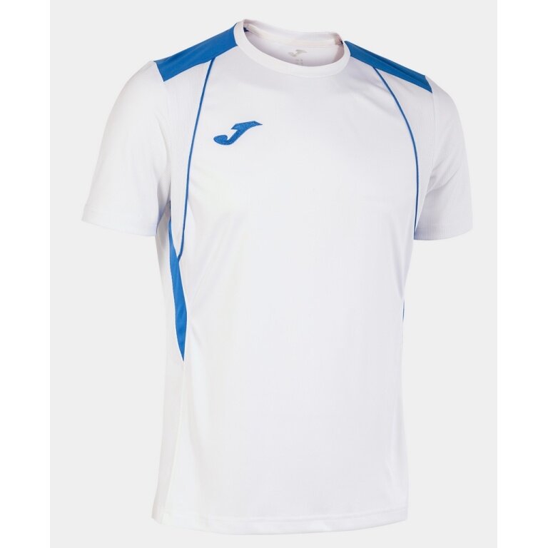 Joma Sport T-shirt Championship VII (light, breathable) white/royal blue Men