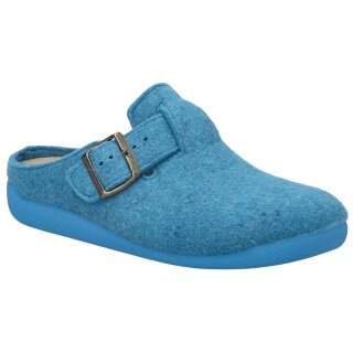 Josef Seibel slippers felt slippers Cara 01 blue ladies