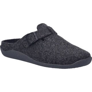 Josef Seibel slippers felt slippers Vince 05 anthracite grey men