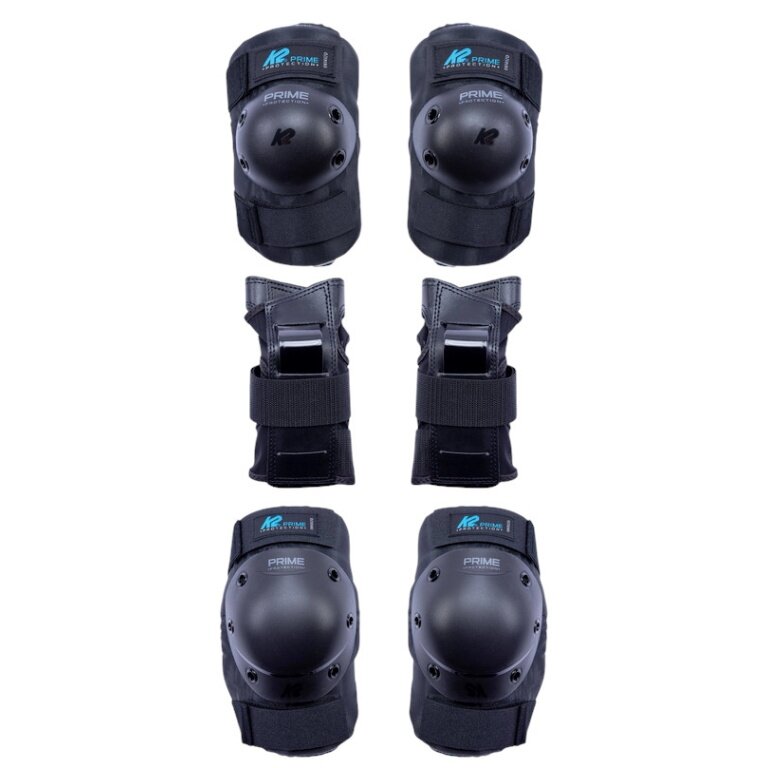 K2 Prime Pad Set Protective Gear (Knee Pads, Elbow Pads, Wrist Protection) Ladies - Set of 3